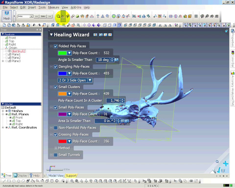Step 4: Use Healing Wizard to delete junk data